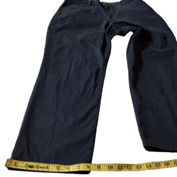 Women's Relaxed Fit Straight Leg Pant (All Day Pant) In Imperial Blue 12S Comfy! - Picture 16 of 16